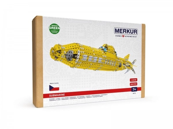 Komplet MERKUR Podmornica 658 kom u kutiji 33x23x5,5cm