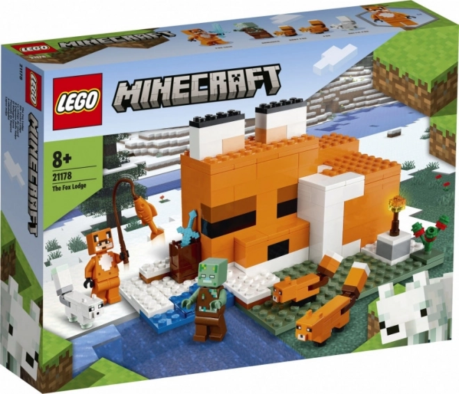 LEGO Minecraft 21178 Lisčji dom