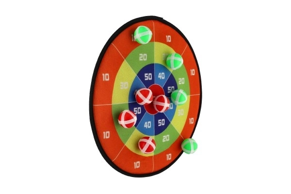 Dvosmjerni meta s čičak loptice 34 cm