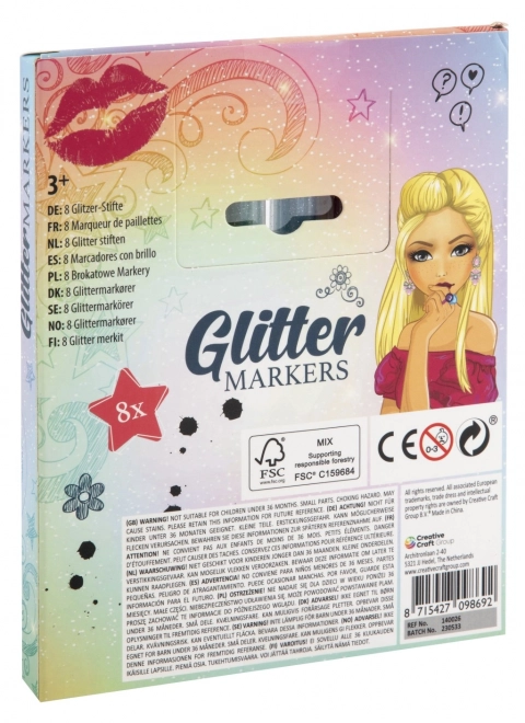 Fixy s glitterom Besties