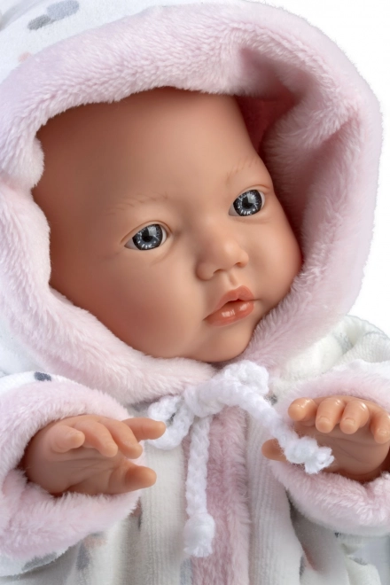 Realistična lutka beba LITTLE BABY s mekanim platnenim tijelom 32 cm