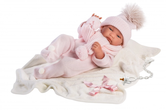Llorens M843-16 odjeća za lutku bebu NEW BORN veličine 43-44 cm