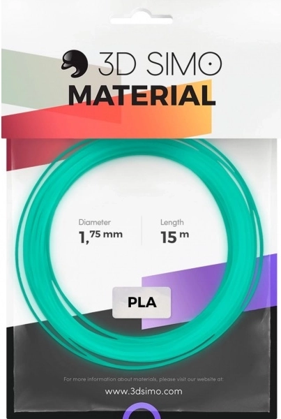 fluorescentni filament za 3D olovke i 3D ispis 1,75 mm – set 15 m