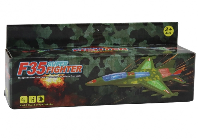 F35 Vojni lovci Svjetla Zvuci Zelena