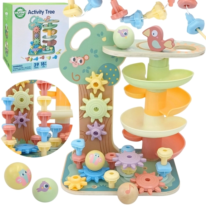 Držač aktivnosti Montessori 4u1
