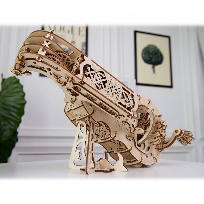 Ugears 3D drveni mehanički puzzle Hurdy-Gurdy