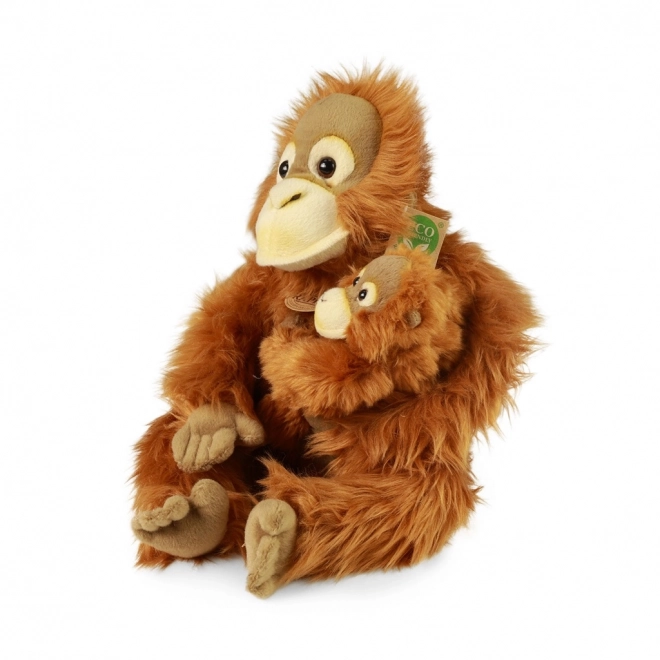 Plišani orangutan s mladuncem 28 cm EKOLOGIJA