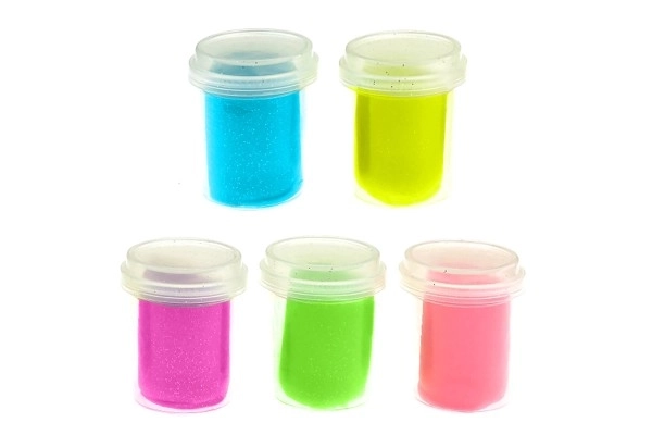 Modelirajuća masa s glitterom, 5 x 56g - češka ambalaža