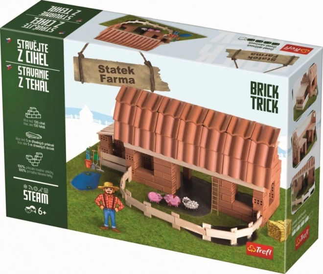 Konstrukcijski set Farma XL TREFL Brick Trick