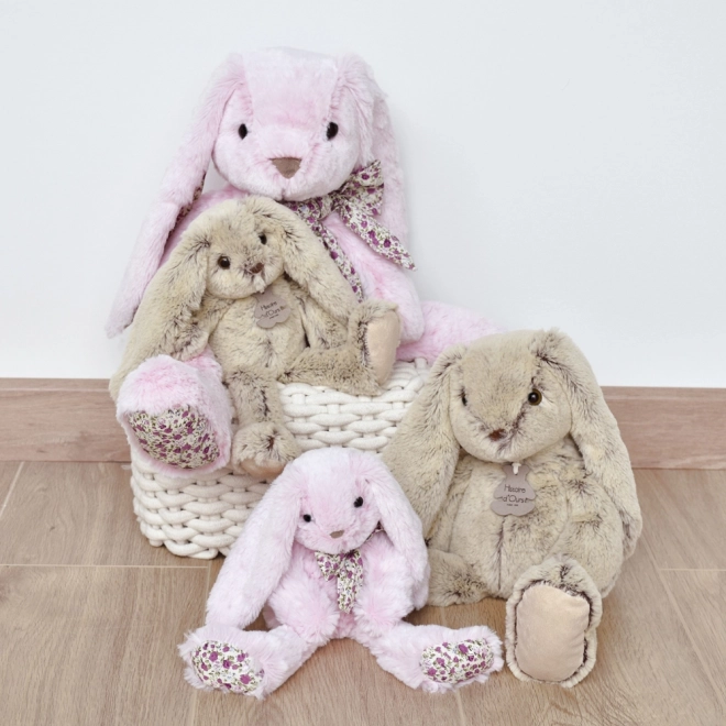 Doudou Histoire d'Ours plišani prijatelj bež zec 40 cm