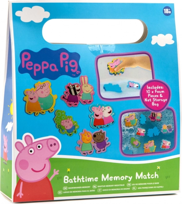 Memorijska igra za kadu - Praščić Peppa