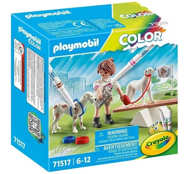 Playmobil Color Trening sa psima