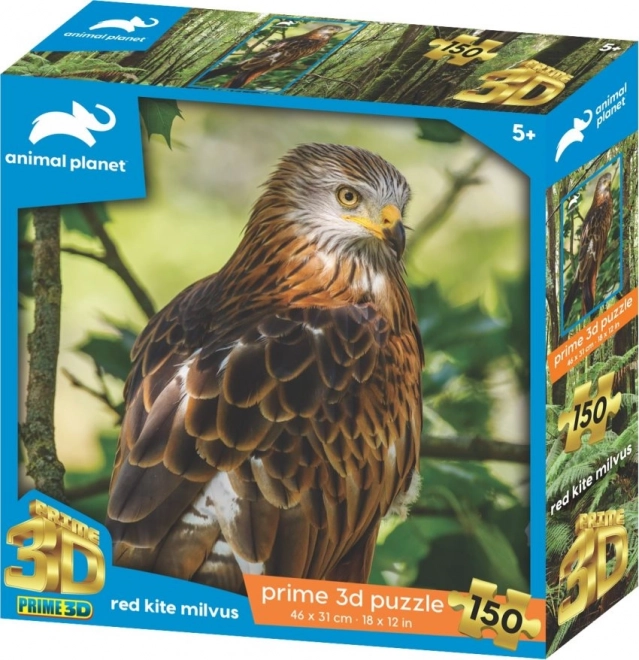 3D puzzle Crveni zmaj MILVUS 150 dijelova