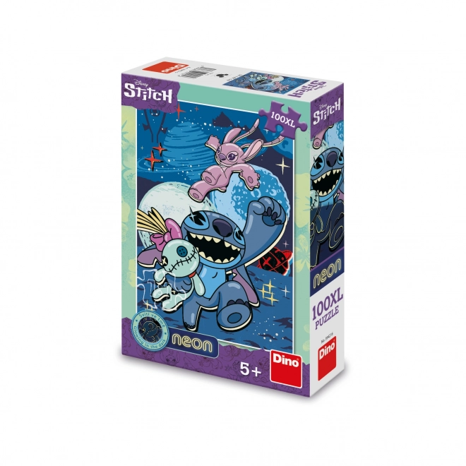 Puzzle Lilo & Stitch Neon 100 XXL Komada