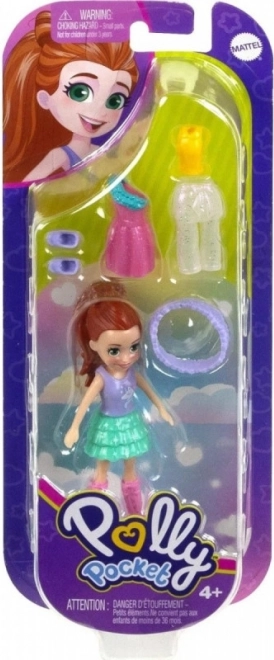 Polly Pocket – mali modni set s lutkom i odjevnim kombinacijama