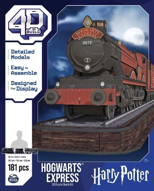 4D Puzzle Hogwarts Express Harry Potter