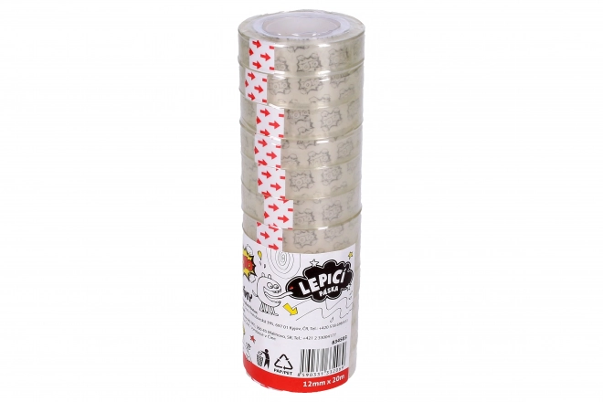 Prozirna ljepljiva traka 12 mm x 20 m, 12 kom