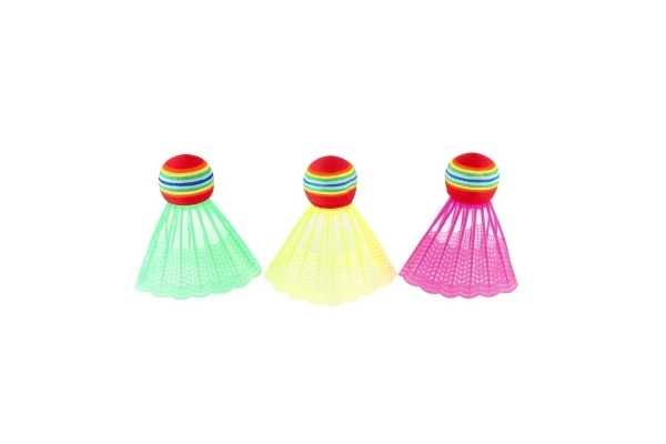 Badminton set dječji metal/plastika 2 rekete + 3 loptice 2 boje u mrežici 23x45x6cm