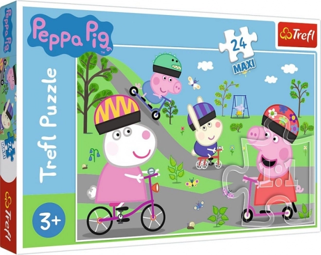 Puzzle MAXI 24 dijelova – aktivan dan s PEPPOM