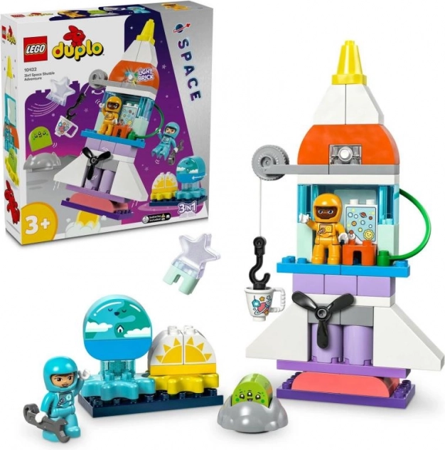 LEGO® DUPLO® 10422 Svemirska pustolovina s raketoplanom 3u1