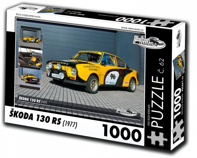 Puzzle RETRO-AUTA Škoda 130 RS (1977) – 1000 dijelova