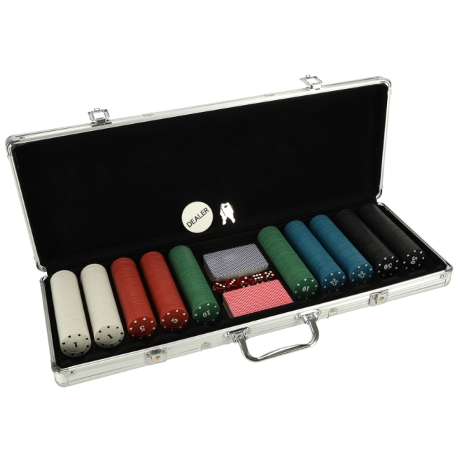 Cjeloviti poker set s kovčegom