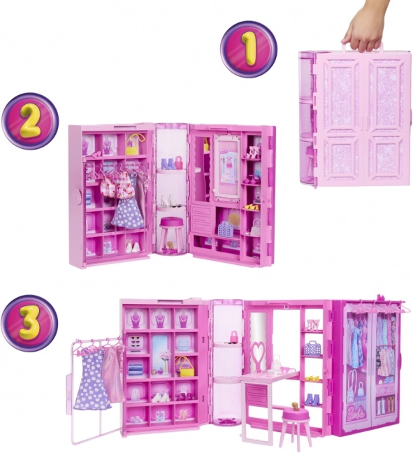 barbie ormar snova 3.0 s lutkom