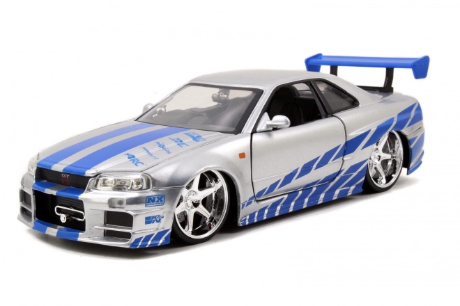Brzi i žestoki auto 2002 Nissan Skyline 1:24