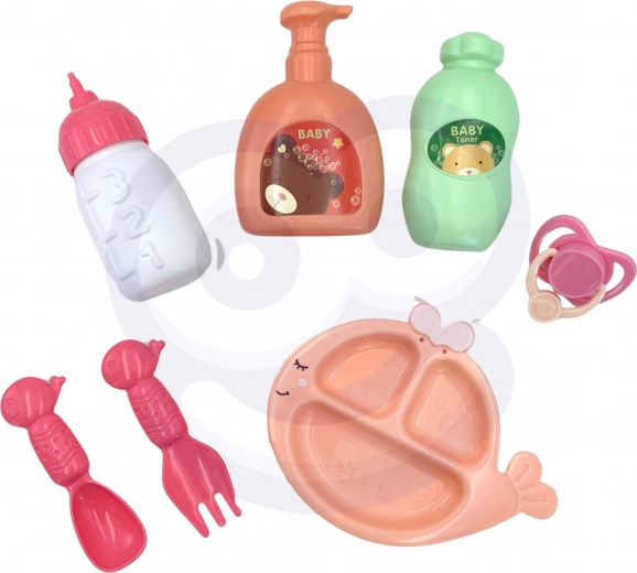 Pribor za hranjenje i njegu u pakiranju