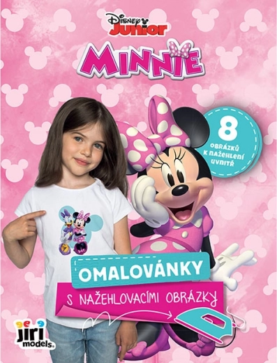 Bojanke s glačanim naljepnicama MINNIE