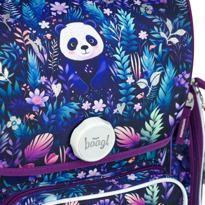 BAAGL Školska torba Ergo Jungle Panda