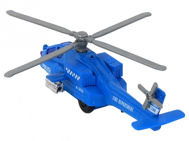 Aluminijski spasilački helikopter Powered Mix Sound Lights