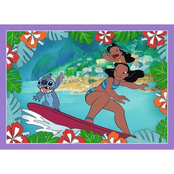 Puzzle Lilo & Stitch 4u1 Ludi dan Trefl