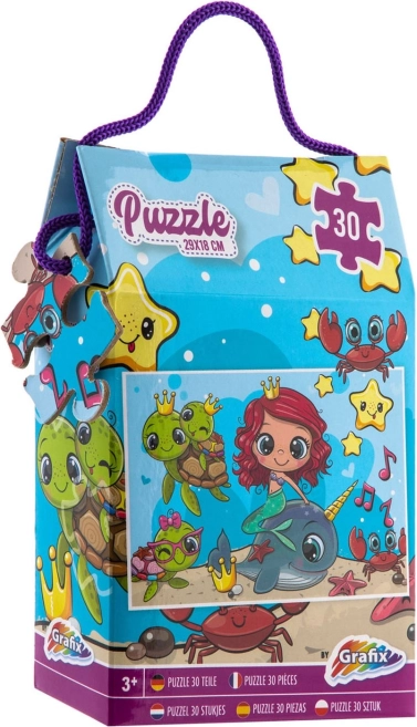 Puzzle morska vila 30 dijelova 29 × 18 cm