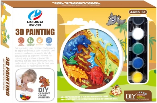 Set za 3D slikanje – dinosauri