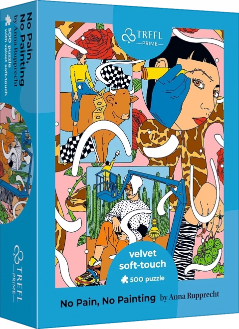 Trefl puzzle Velvet Soft Touch UFT 500 dijelova – bez boli, bez slikanja