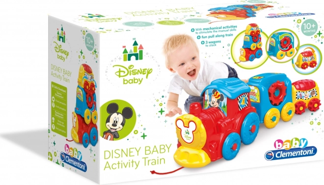 CLEMENTONI BABY Disney Interaktivni stohirajući vlak