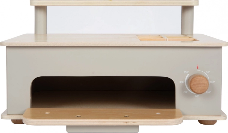 Autentična drvena peć s klikajućim gumbom