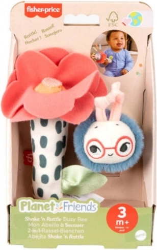 Senzorne zvečke Fisher-Price Planet Friends – pčelica i cvjetić