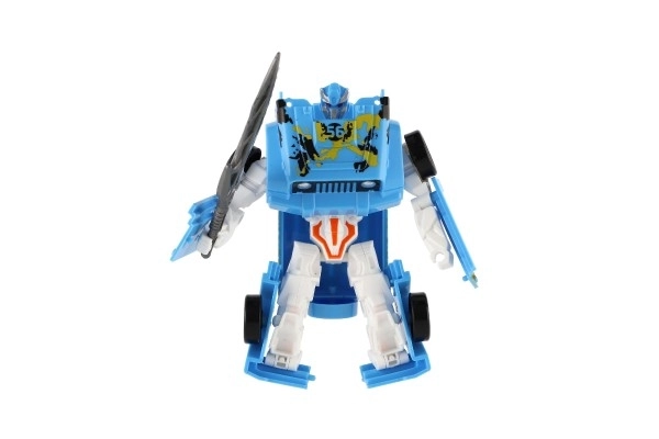 Transformer robot plavi