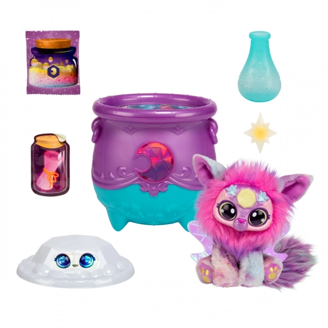 Magic Mixies Figura Lonac Gem Iznenađenje, mjesečna mješavina