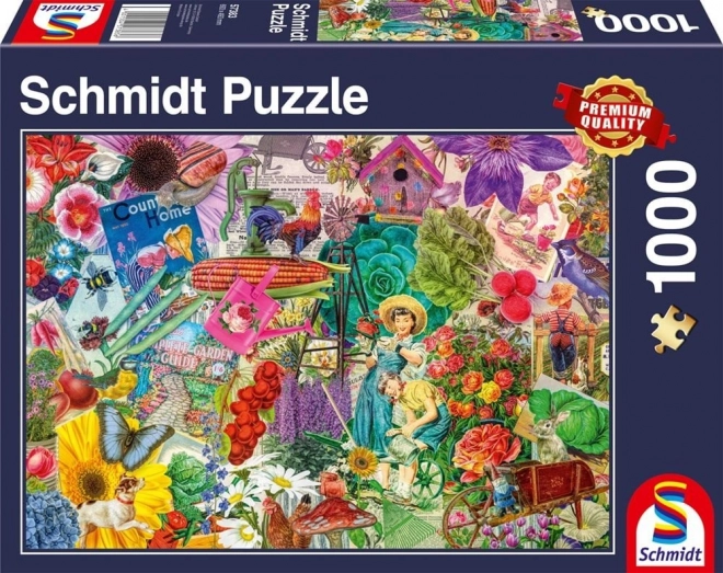Zabavno vrtlarenje puzzle 1000 dijelova