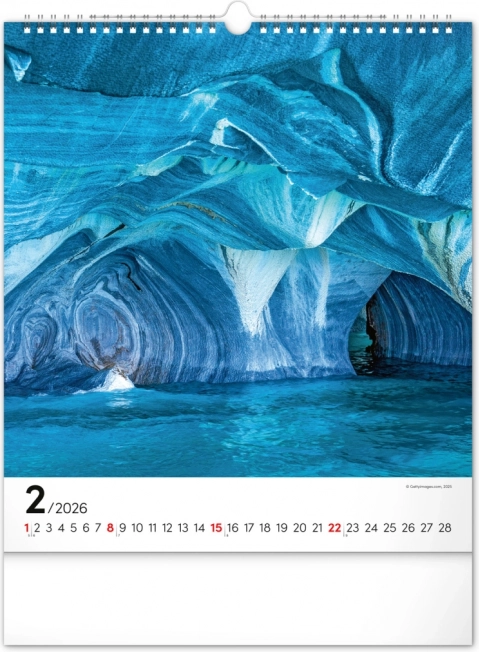 Zidni kalendar Inspiracija 2026