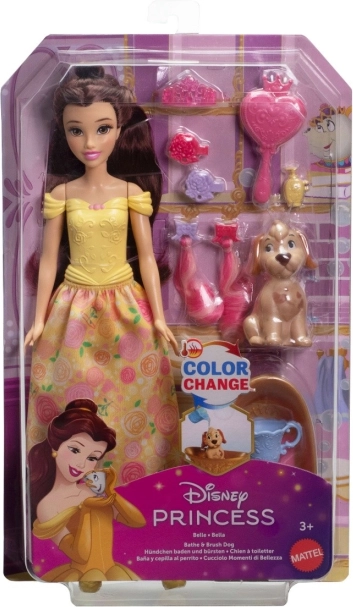 Disney Princeza Belle sa psićem – set za kupanje i stiliziranje