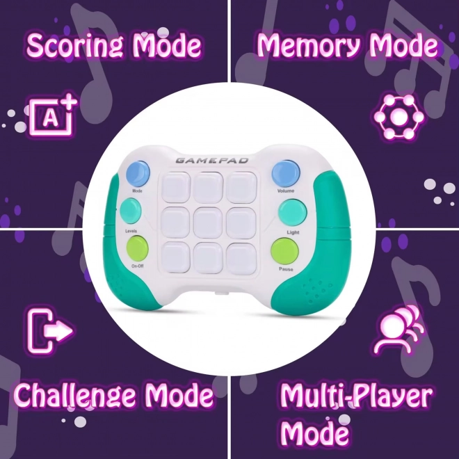 Elektronička igra WOOPIE Pop-It Fidget Toy Gamepad plavi