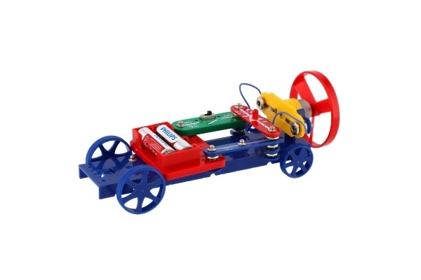 Tajna elektronike - Auto, brod 50 eksperimenata na baterije u kutiji 46,5x33,5x4cm od 6 godina