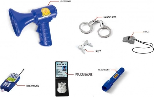 Policijski kofer za djecu PLEJO