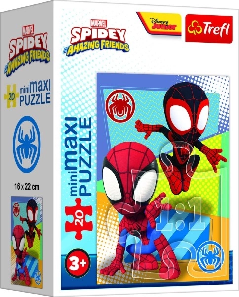 Minipuzzle Spidey i njegovi sjajni prijatelji