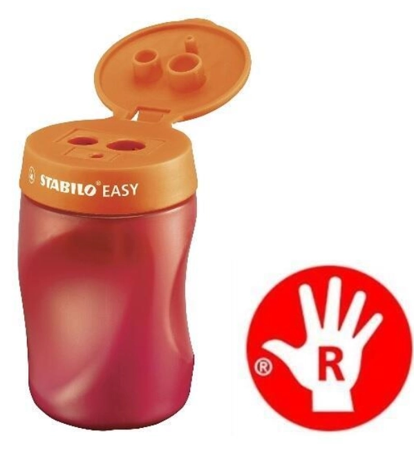 Ergonomsko šiljilo za dešnjake STABILO EASYsharpener narančasto