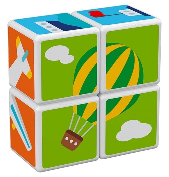 GEOMAG Magnetne kocke Magicube Prometna sredstva